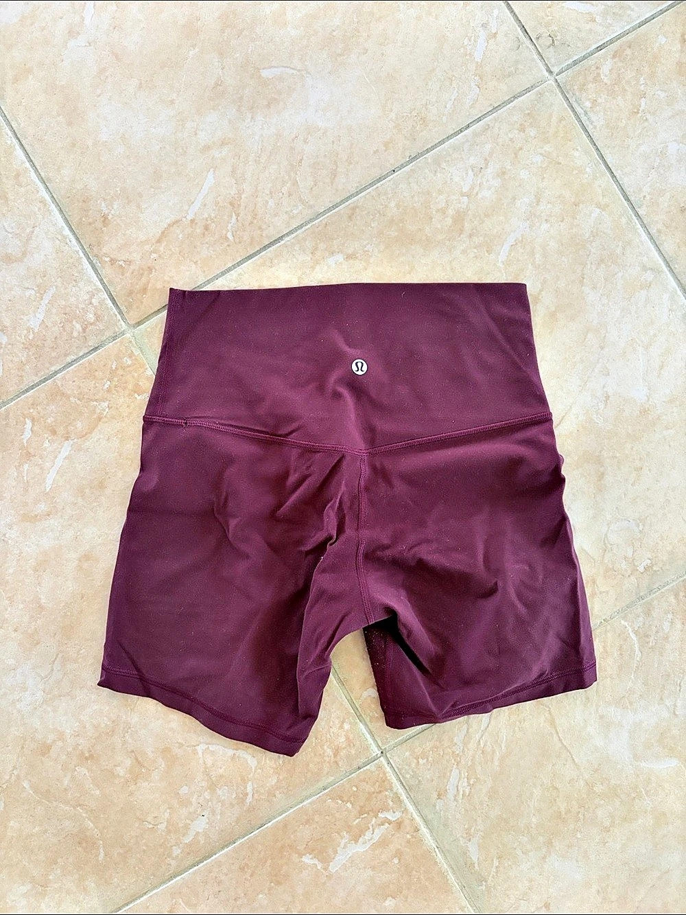 lululemon Align High-Rise Short 6" Women's Bike Shorts Purple